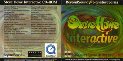 Steve Howe Interactive CD-ROM